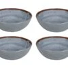 Bo-Camp Halo Set Van 4 Melamine Kommen - Grey -Bo Camp 10b12d0297df39fe