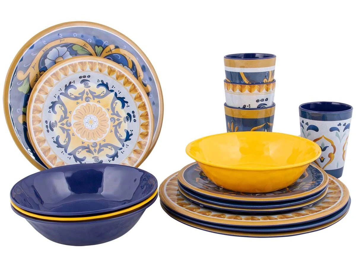 Bo-Camp Sicilian 16-delig Serviesset 3 Bo-Camp Sicilian 16-delig Serviesset