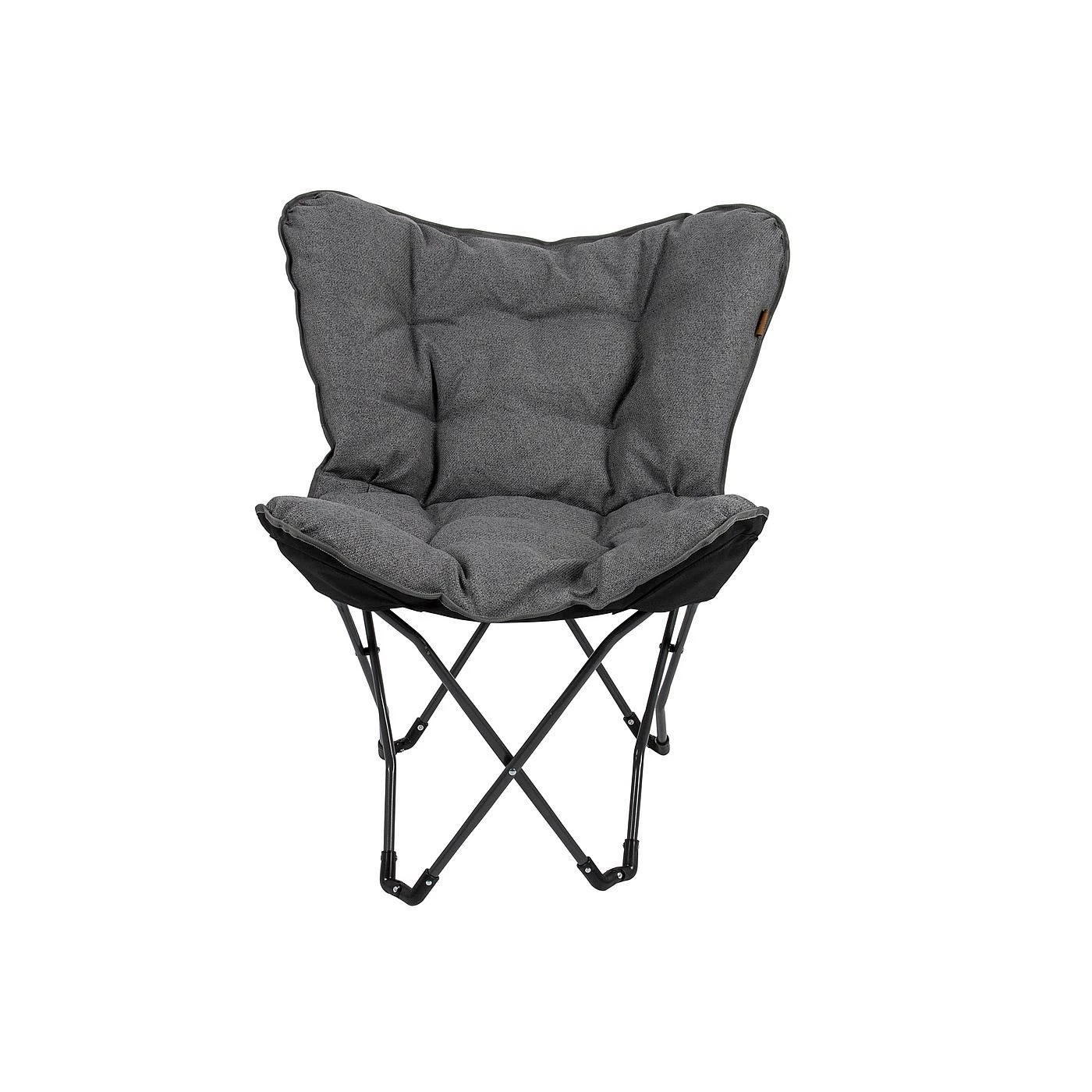Bo-Camp Urban Outdoor Grainger M Vlinderstoel - Grey 4 Bo-Camp Urban Outdoor Grainger M Vlinderstoel - Grey - Afbeelding 2