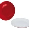 Bo-Camp Two-Tone Set Van 4 Ontbijtborden - Red -Bo Camp 5cbbbade4bc3cbfe