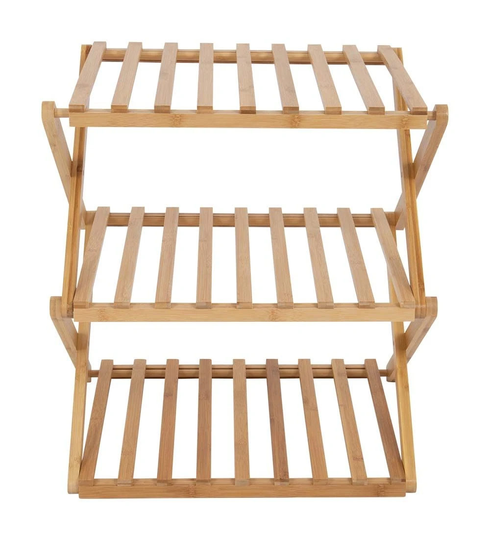 Bo-Camp Urban Outdoor Fitzroy 50 X 40 Cm Bamboe Legkast 4 Bo-Camp Urban Outdoor Fitzroy 50 X 40 Cm Bamboe Legkast - Afbeelding 2