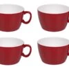 Bo-Camp Two-Tone Set Van 4 Melamine Soepkommen - Red -Bo Camp 65c0c6d7ef7f36.17783808
