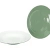 Bo-Camp Two-Tone Set Van 4 Melamine Diepe Borden - Green 2 Bo-Camp Two-Tone Set Van 4 Melamine Diepe Borden - Green -Bo Camp 65c0cde858c8f5.33292849