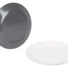 Bo-Camp Two-Tone Set Van 4 Dinerborden - Grey 2 Bo-Camp Two-Tone Set Van 4 Dinerborden - Grey -Bo Camp 65c0d4ece0daa2.38790884