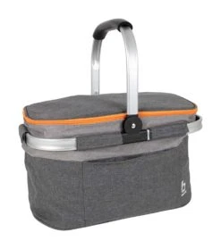 Bo-Camp 20 Liter Grijze Koelmand