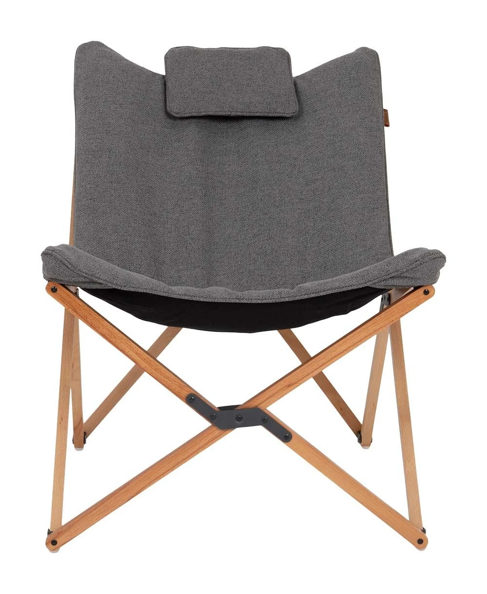 Bo-Camp Urban Outdoor Wembley M Nika Vouwstoel - Grey 4 Bo-Camp Urban Outdoor Wembley M Nika Vouwstoel - Grey - Afbeelding 2