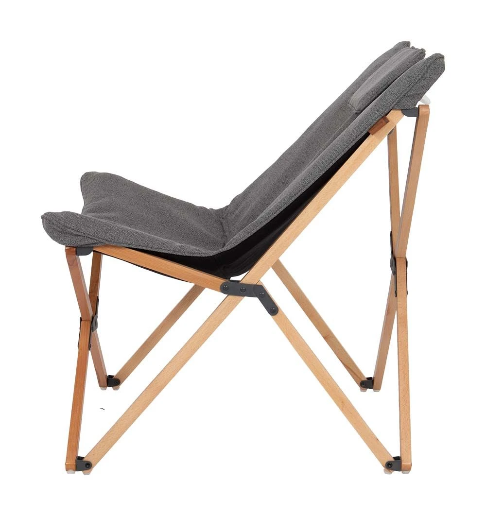 Bo-Camp Urban Outdoor Wembley M Nika Vouwstoel - Grey 5 Bo-Camp Urban Outdoor Wembley M Nika Vouwstoel - Grey - Afbeelding 3