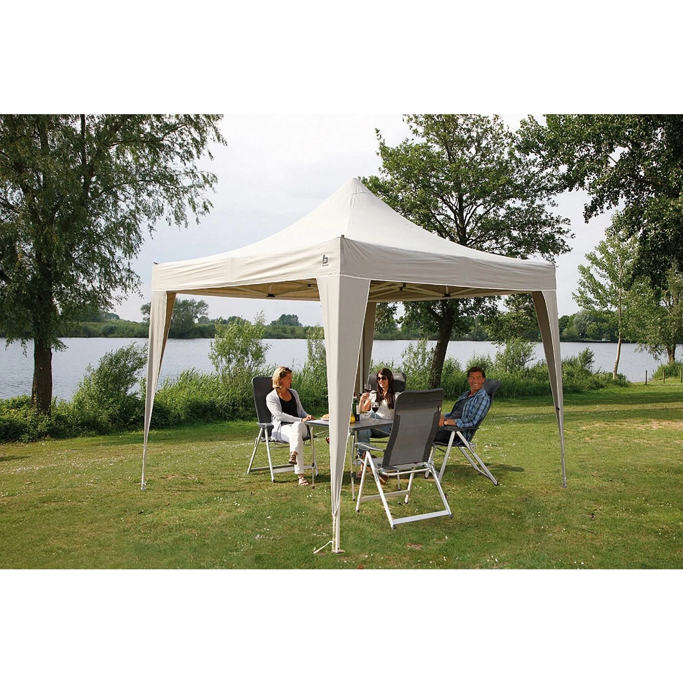 Bo-Camp 300 X 300 Cm Partytent 6 Bo-Camp 300 X 300 Cm Partytent - Afbeelding 4