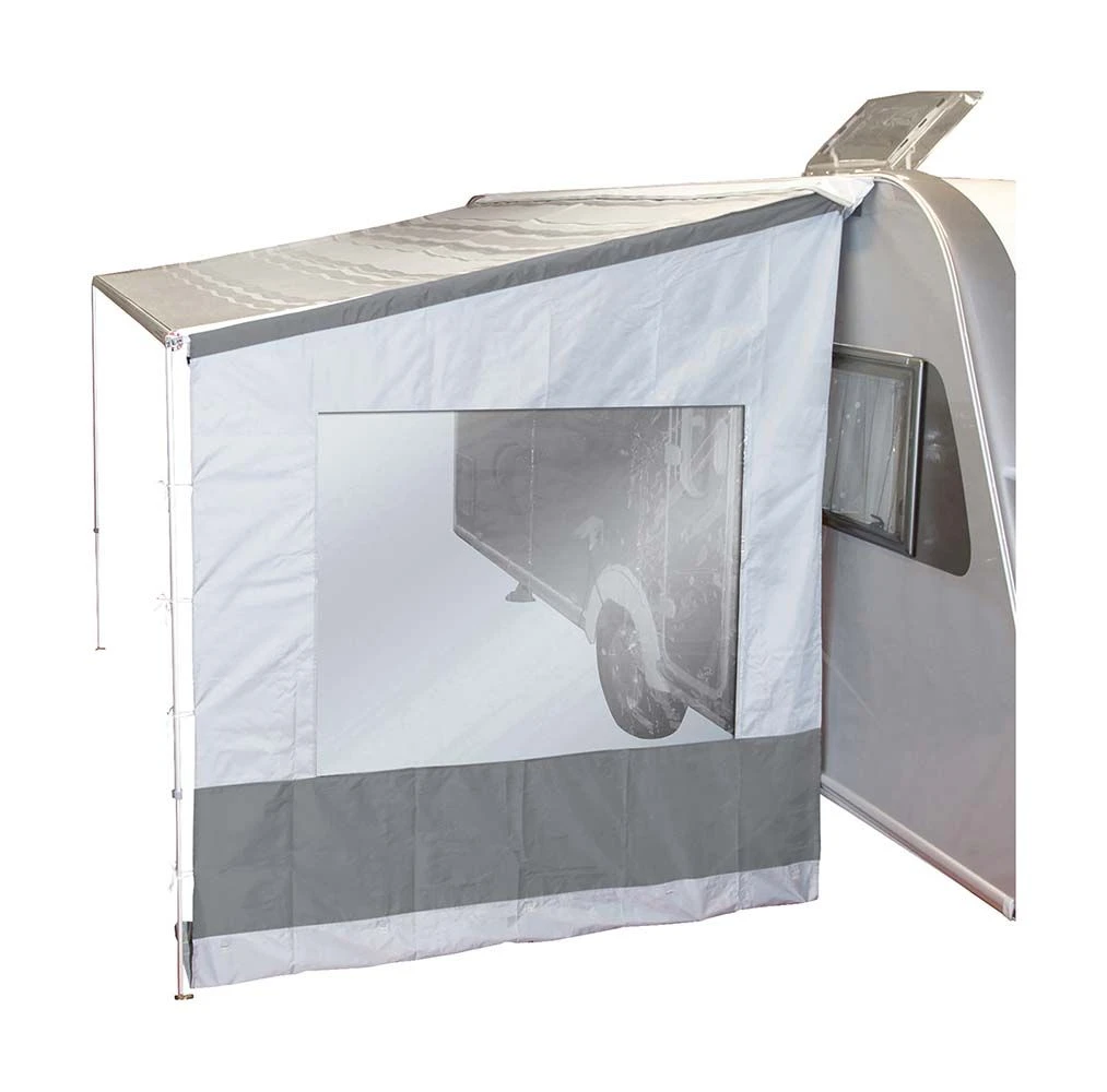 Bo-Camp 225 Cm Grijze Universele Luifel Zijwand 2 Bo-Camp 225 Cm Grijze Universele Luifel Zijwand