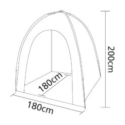 Bo-Camp Medium Opbergtent -Bo Camp 66477123382ce6.56450931