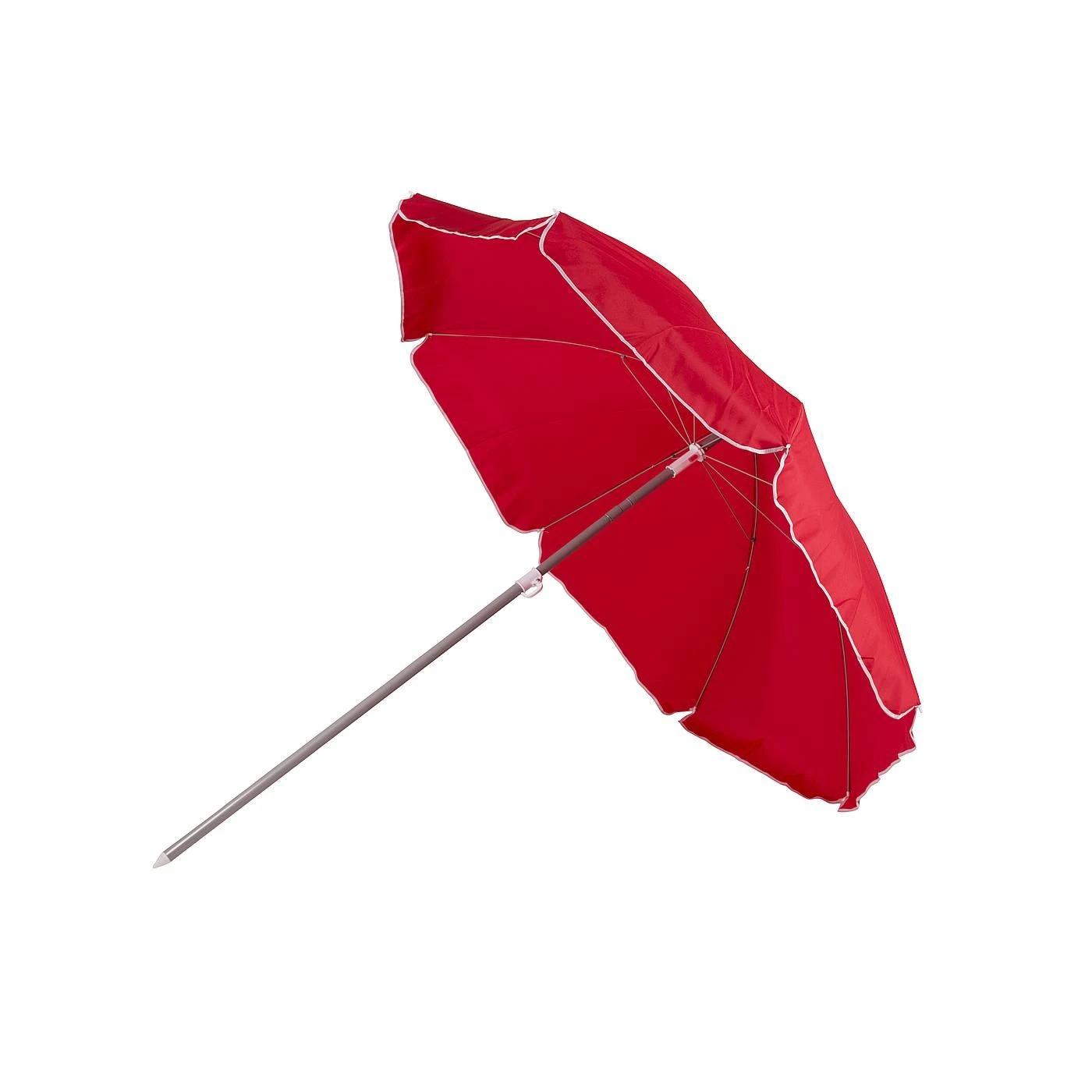 Bo-Camp Ø 200 Cm Parasol Met Knikarm - Red 4 Bo-Camp Ø 200 Cm Parasol Met Knikarm - Red - Afbeelding 2