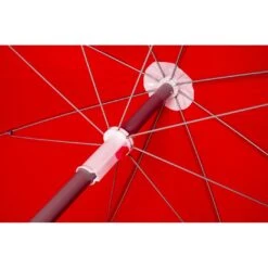 Bo-Camp Ø 200 Cm Parasol Met Knikarm - Red 11 Bo-Camp Ø 200 Cm Parasol Met Knikarm - Red -Bo Camp 66477832235a15.14124515
