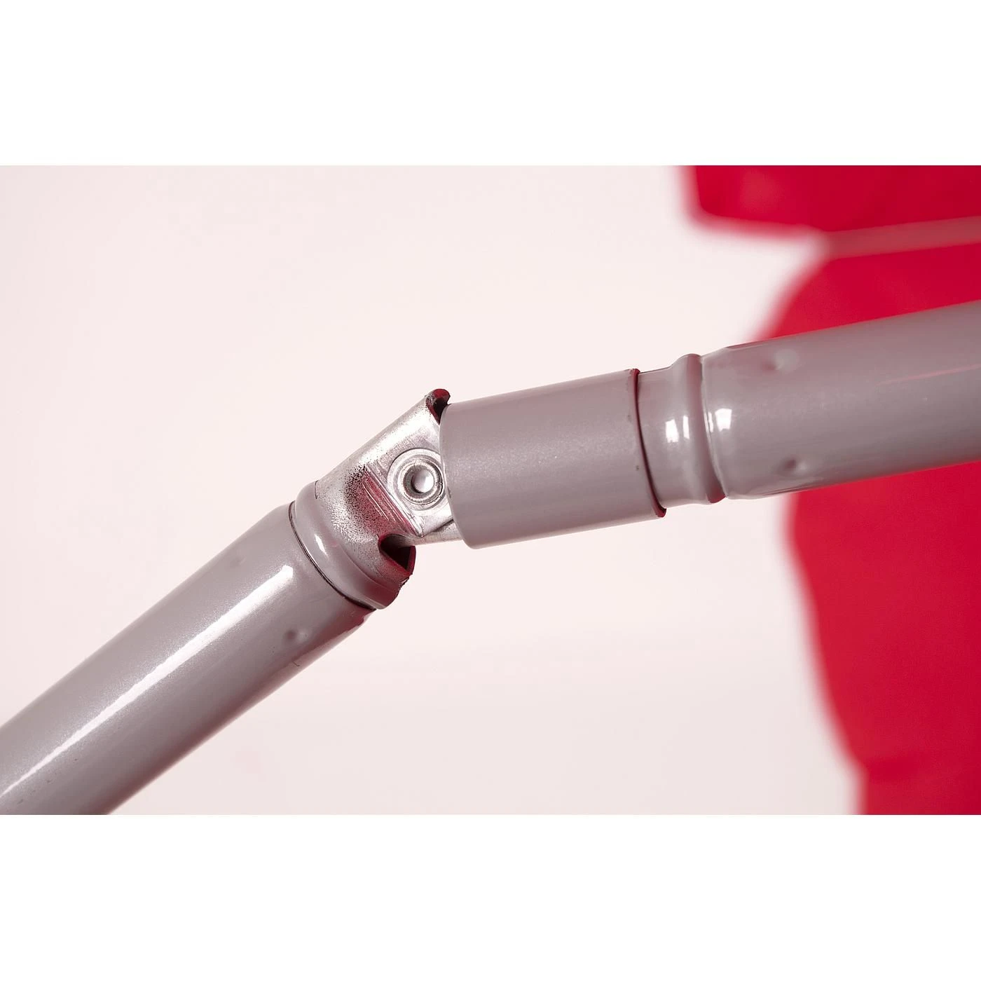 Bo-Camp Ø 200 Cm Parasol Met Knikarm - Red 8 Bo-Camp Ø 200 Cm Parasol Met Knikarm - Red - Afbeelding 6