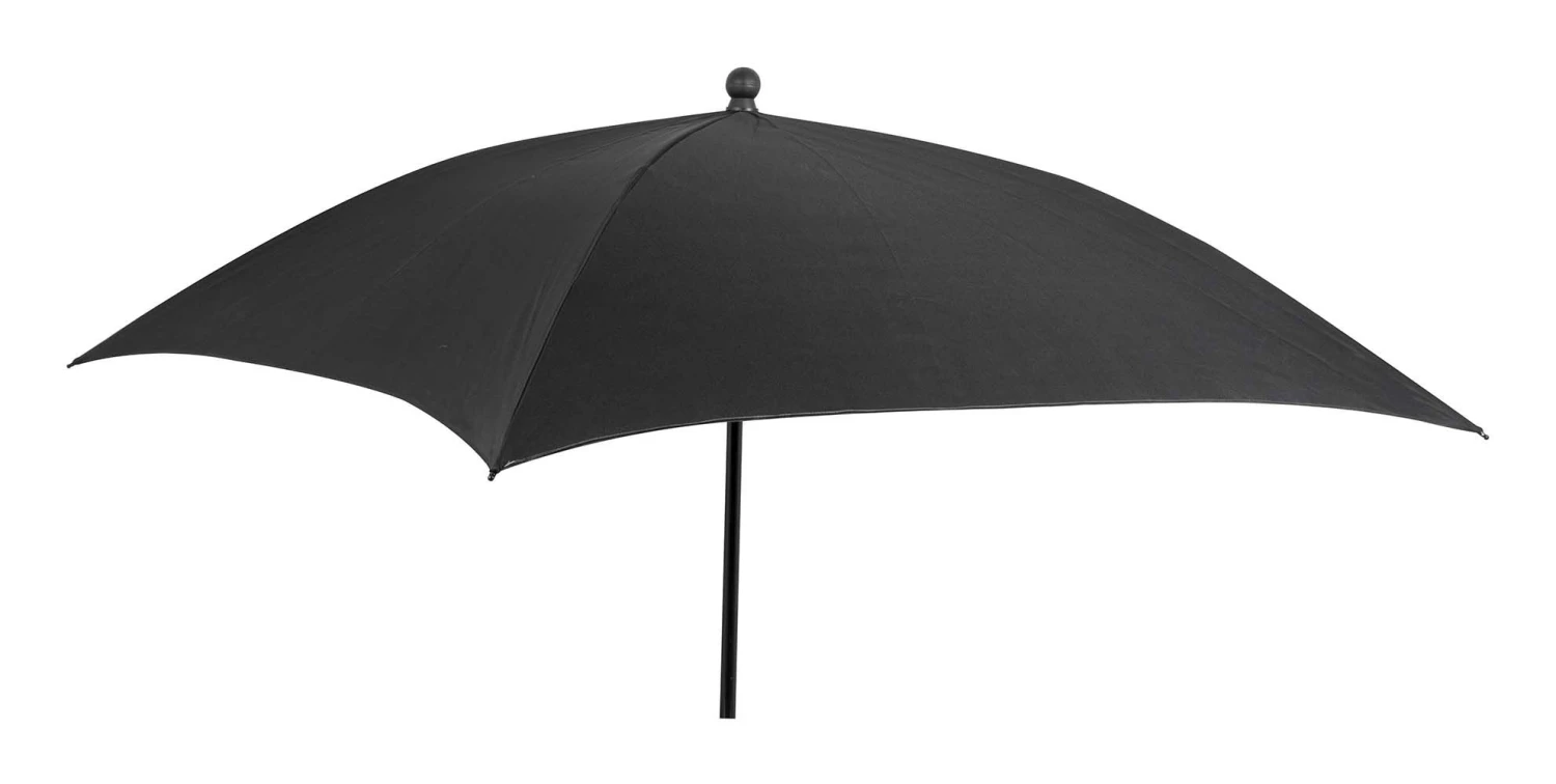 Bo-Camp 170 X 170 Cm Vierkante Parasol - Black 3 Bo-Camp 170 X 170 Cm Vierkante Parasol - Black - Afbeelding 2