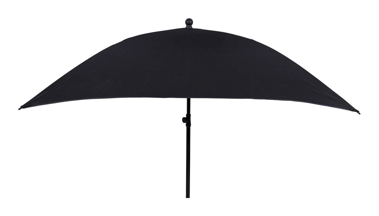 Bo-Camp 170 X 170 Cm Vierkante Parasol - Black 2 Bo-Camp 170 X 170 Cm Vierkante Parasol - Black