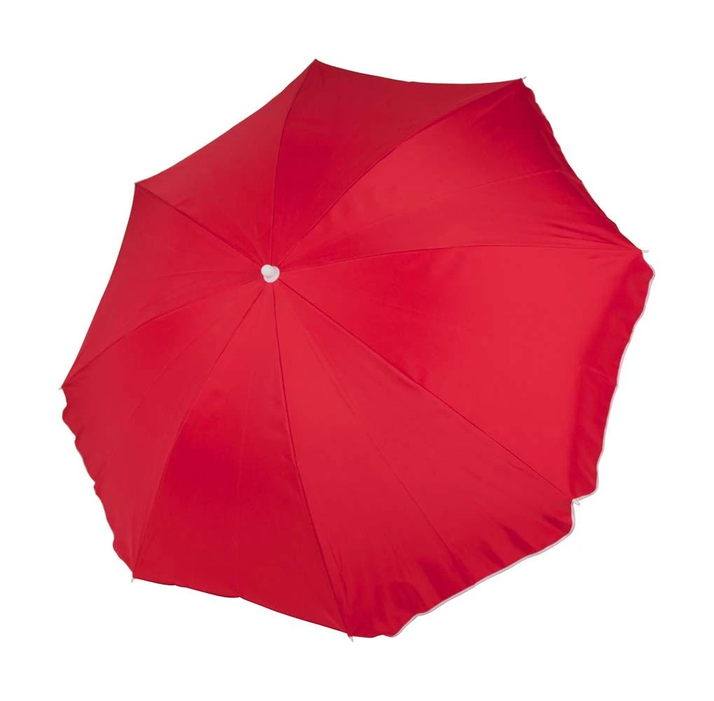 Bo-Camp Ø 165 Cm Parasol Met Knikarm - Red 5 Bo-Camp Ø 165 Cm Parasol Met Knikarm - Red - Afbeelding 3