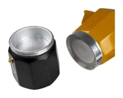 Bo-Camp Industrial Hudson 6-kops Percolator - Yellow -Bo Camp 66eae4093d9145.79564999