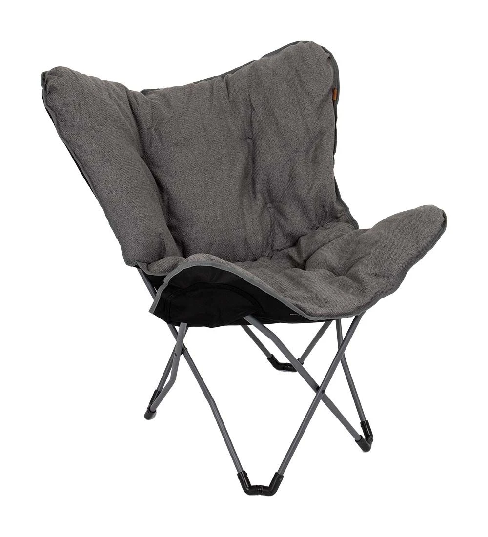 Bo-Camp Urban Outdoor Grainger L Vlinderstoel - Grey 3 Bo-Camp Urban Outdoor Grainger L Vlinderstoel - Grey