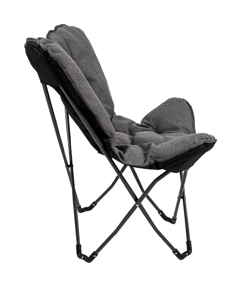 Bo-Camp Urban Outdoor Grainger M Vlinderstoel - Grey 6 Bo-Camp Urban Outdoor Grainger M Vlinderstoel - Grey - Afbeelding 4