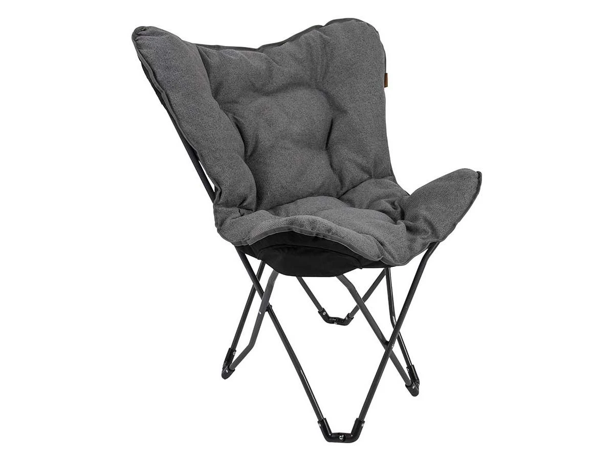 Bo-Camp Urban Outdoor Grainger M Vlinderstoel - Grey 3 Bo-Camp Urban Outdoor Grainger M Vlinderstoel - Grey
