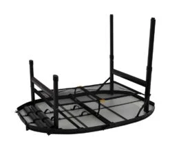 Bo-Camp Industrial Woodbine Ovaal 100 X 70 Cm Tafel -Bo Camp adabe71541ae6d56