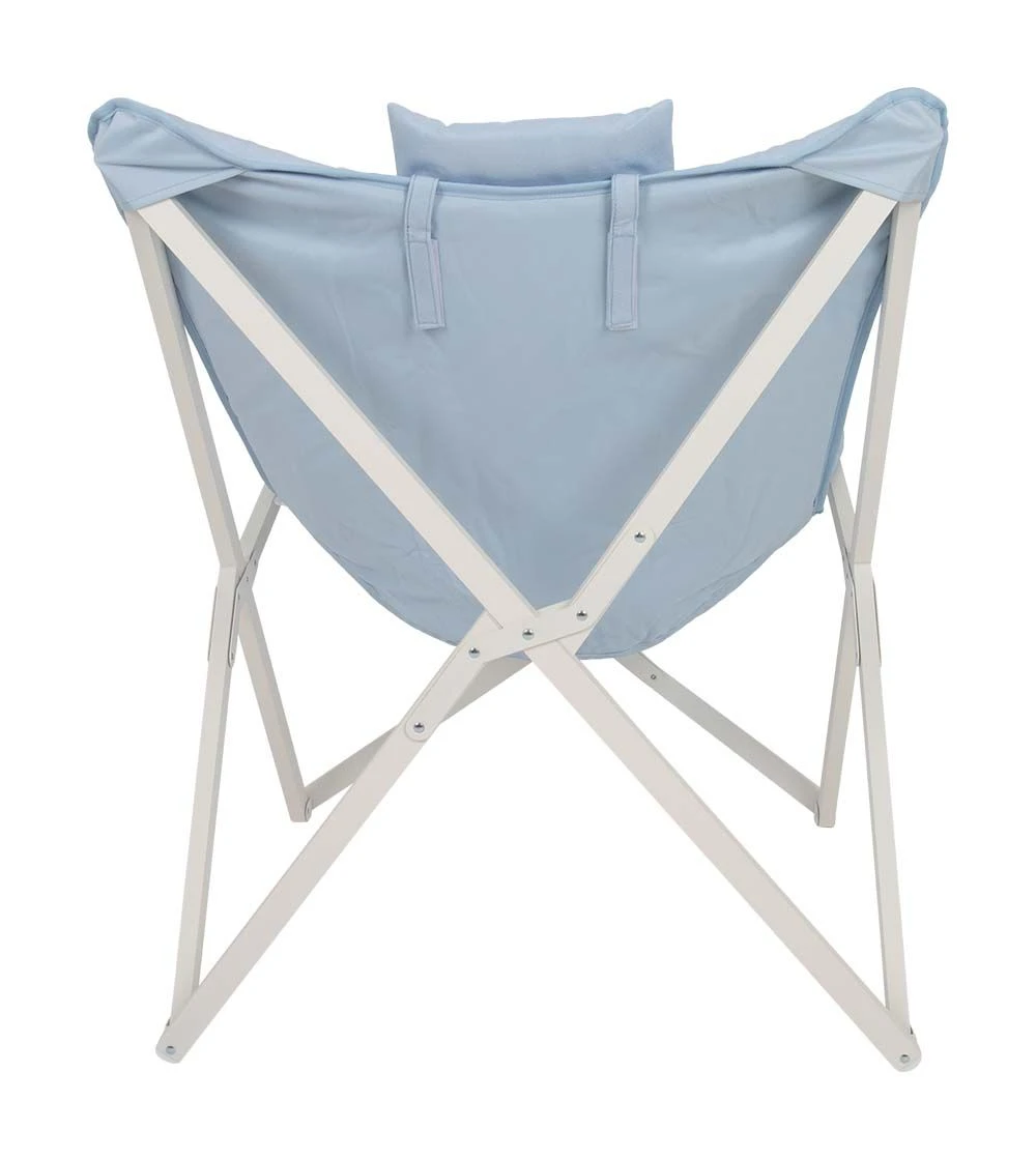 Bo-Camp Pastel Collection Gordes Relaxstoel - Blue 8 Bo-Camp Pastel Collection Gordes Relaxstoel - Blue - Afbeelding 6