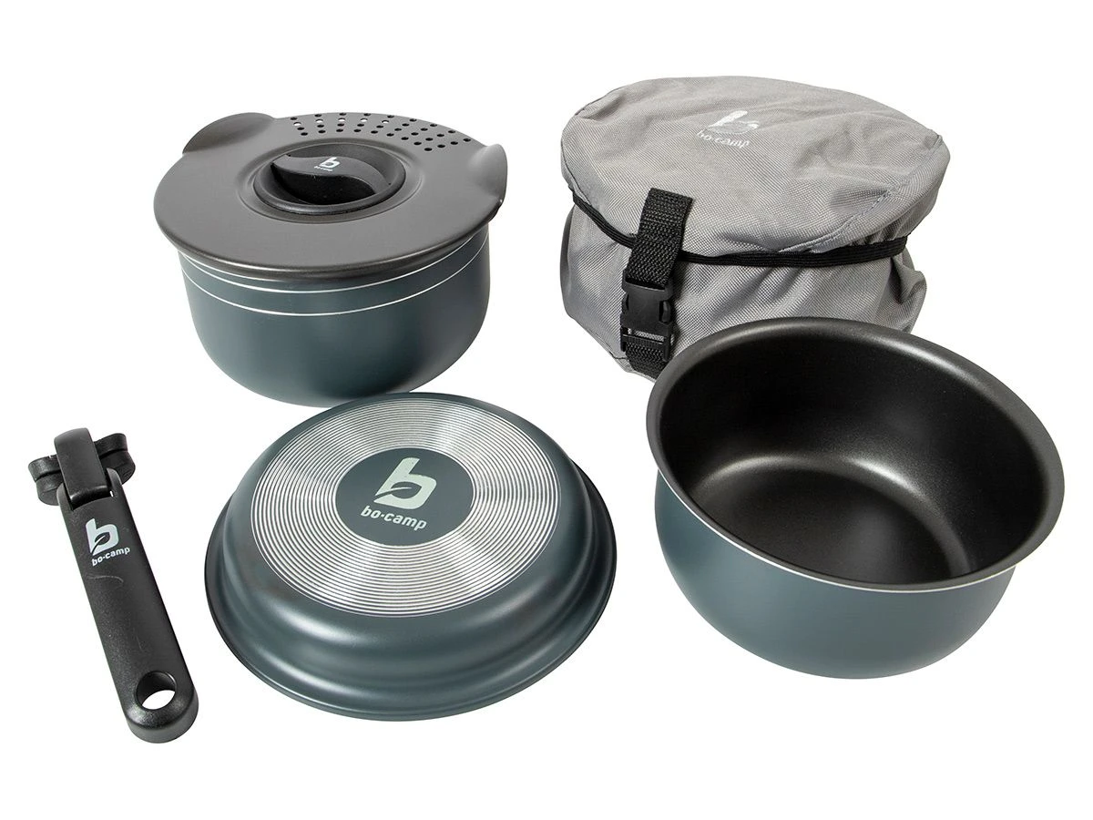 Bo-Camp 5-delige Trekking Pannenset 3 Bo-Camp 5-delige Trekking Pannenset