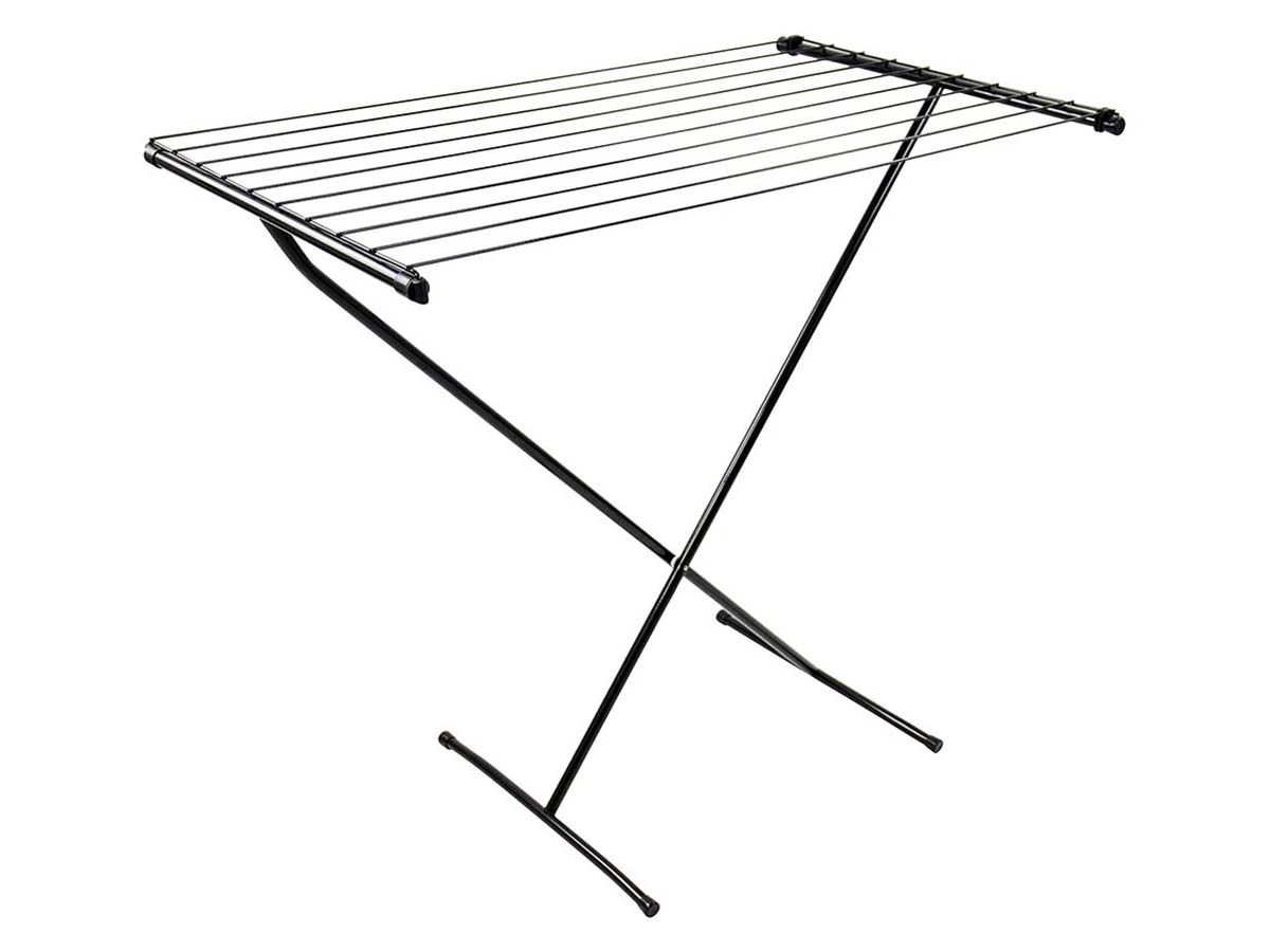 Bo-Camp Zwart Schaarmodel Droogrek 3 Bo-Camp Zwart Schaarmodel Droogrek