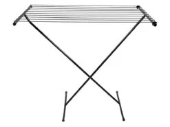 Bo-Camp Zwart Schaarmodel Droogrek 9 Bo-Camp Zwart Schaarmodel Droogrek -Bo Camp bo camp 9 meter droogrek zwart2 ecommerce