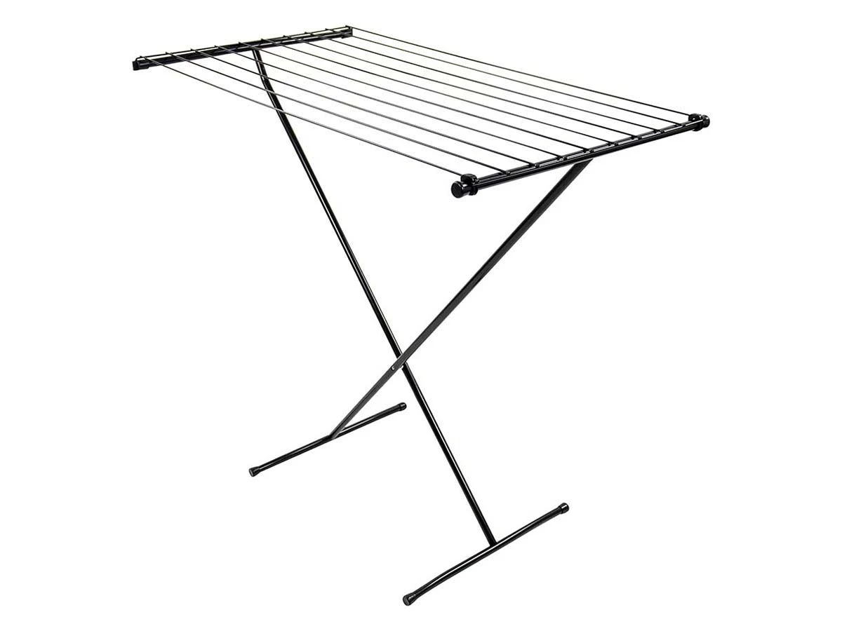 Bo-Camp Zwart Schaarmodel Droogrek 4 Bo-Camp Zwart Schaarmodel Droogrek - Afbeelding 2