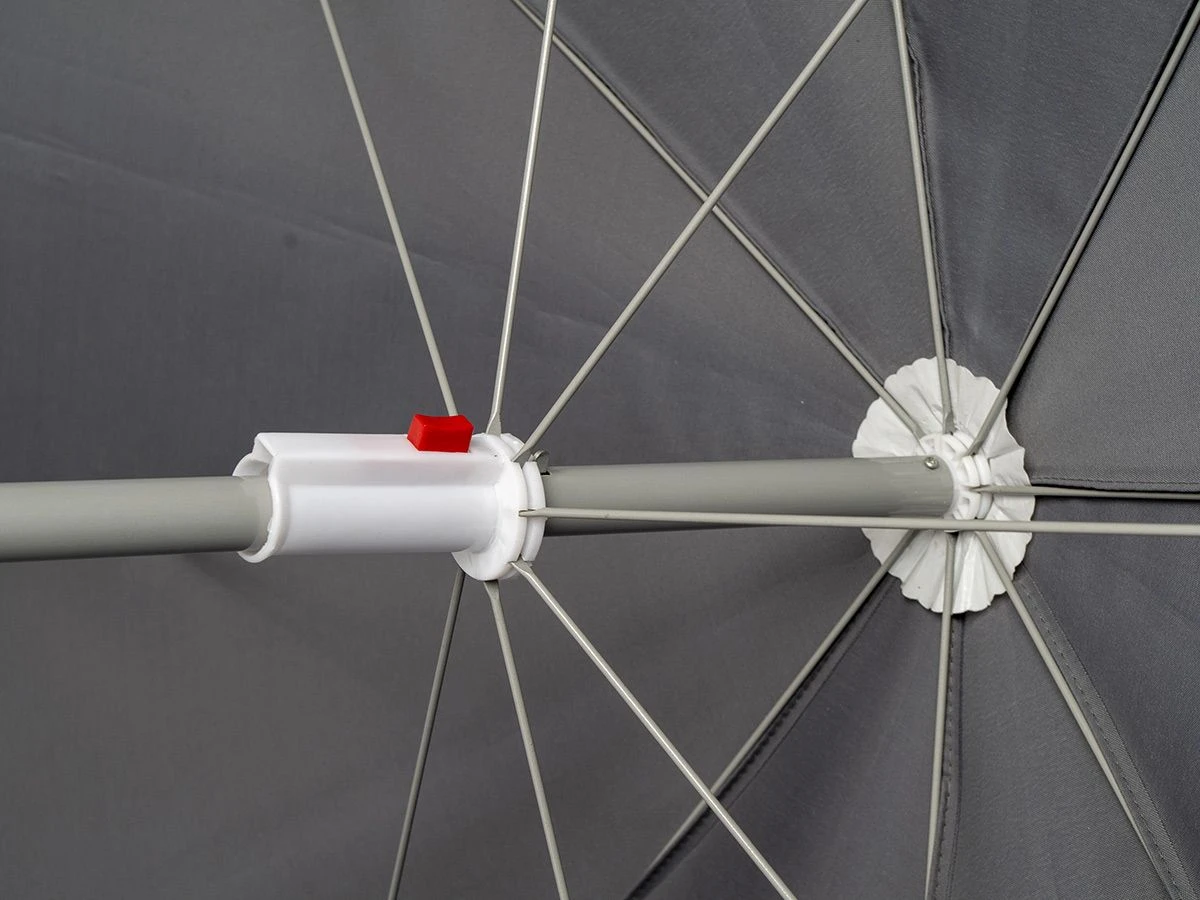 Bo-Camp Grote Parasol - Grey 8 Bo-Camp Grote Parasol - Grey - Afbeelding 6