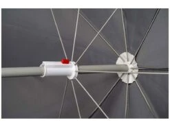 Bo-Camp Ø 165 Cm Parasol Met Knikarm - Grey -Bo Camp bo camp 165cm parasol met knikarm grey2 ecommerce