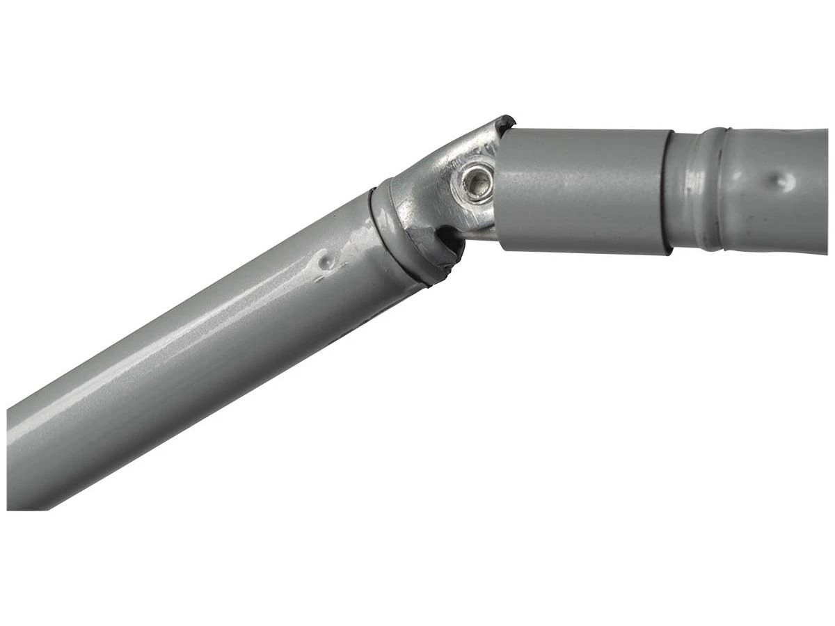 Bo-Camp Ø 200 Cm Parasol Met Knikarm - Grey 5 Bo-Camp Ø 200 Cm Parasol Met Knikarm - Grey - Afbeelding 3