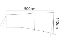 Bo-Camp Dennis Windscherm -Bo Camp bo camp dennis windscherm 5 ecommerce 2