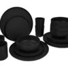 Bo-Camp Industrial Patom 16-delig Serviesset - Black -Bo Camp bo camp industrial patom 16 delig serviesset black ecommerce