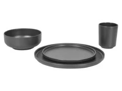 Bo-Camp Industrial Patom 16-delig Serviesset - Anthracite -Bo Camp bo camp industrial patom 16delig serviesset anthracite11 ecommerce