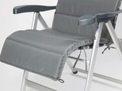 Bo-Camp Grey Universeel Gepolsterd Stoelkussen -Bo Camp bo camp luxe stoelkussen 5 ecommerce 2d83