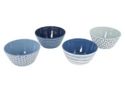 Bo-Camp Mix & Match Blauw 16-delig Serviesset -Bo Camp bo camp mix match blauw 16 delig serviesset15 ecommerce