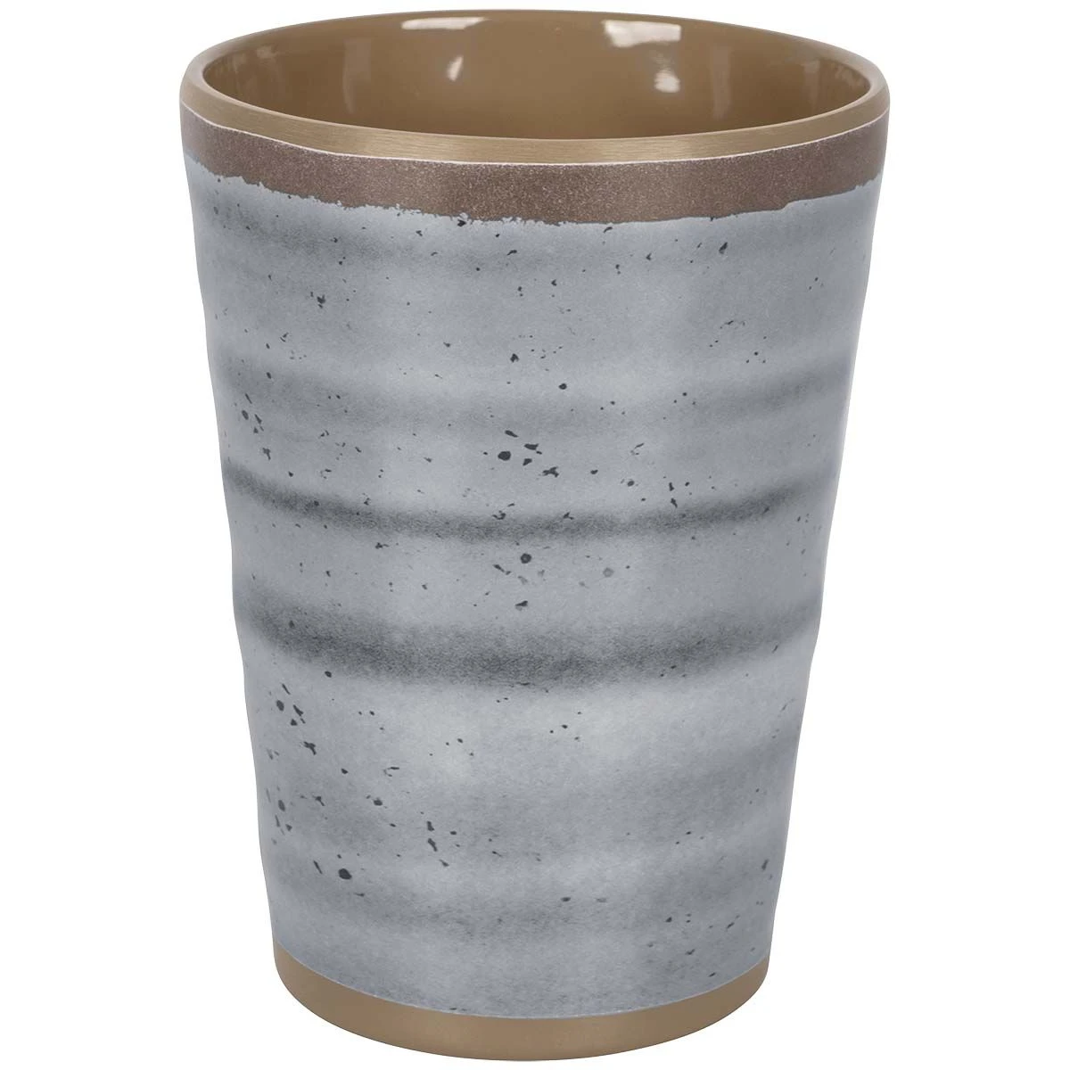 Bo-Camp Halo Set Van 4 Melamine Bekers - Grey 4 Bo-Camp Halo Set Van 4 Melamine Bekers - Grey - Afbeelding 2