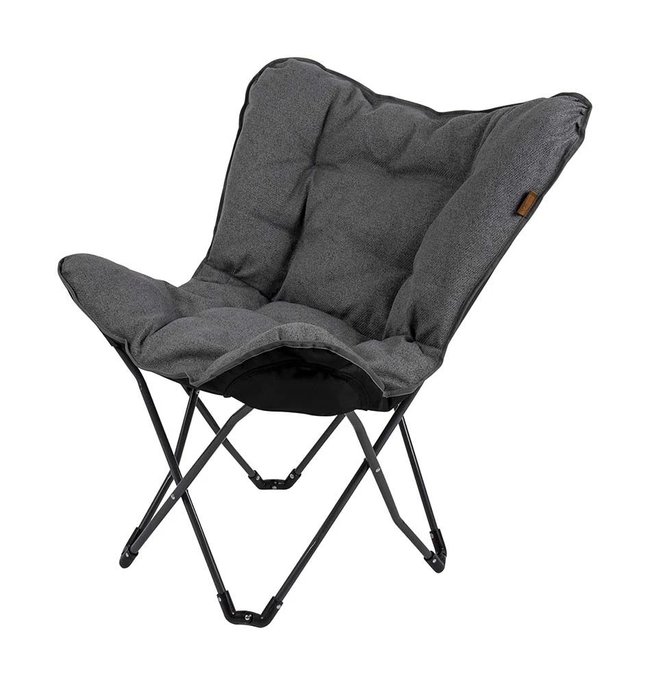 Bo-Camp Urban Outdoor Grainger M Vlinderstoel - Grey 5 Bo-Camp Urban Outdoor Grainger M Vlinderstoel - Grey - Afbeelding 3