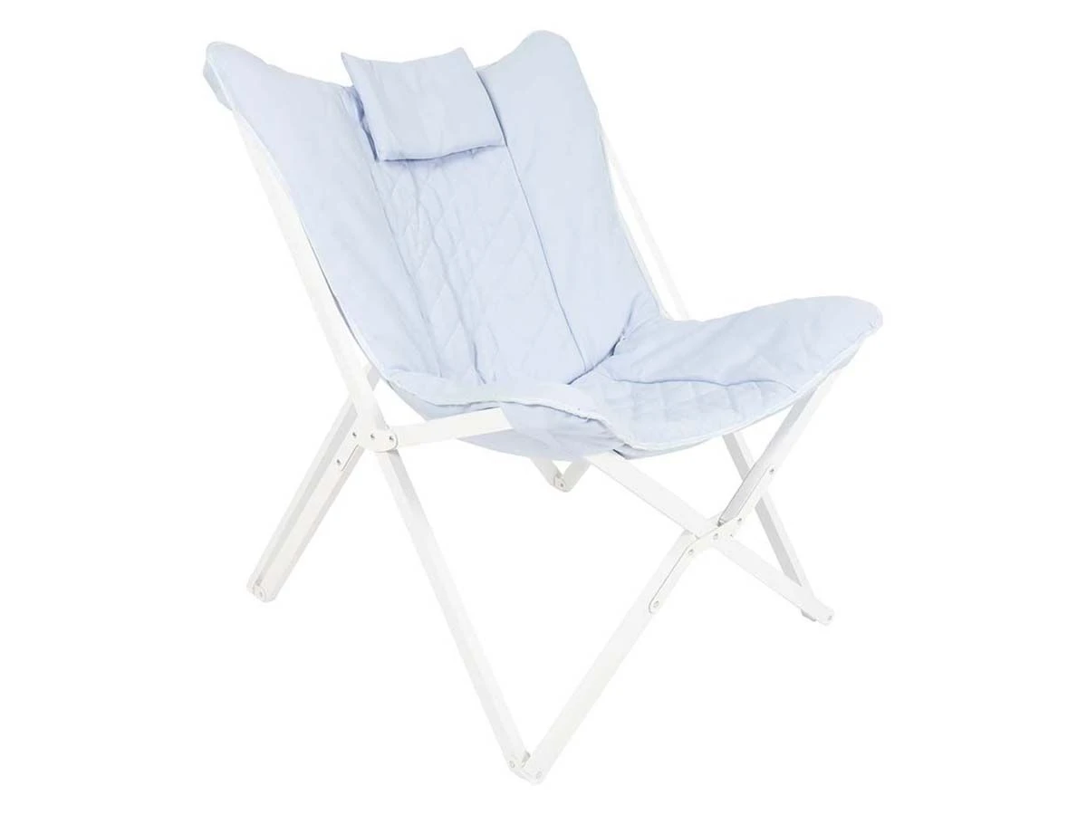Bo-Camp Pastel Collection Gordes Relaxstoel - Blue 3 Bo-Camp Pastel Collection Gordes Relaxstoel - Blue