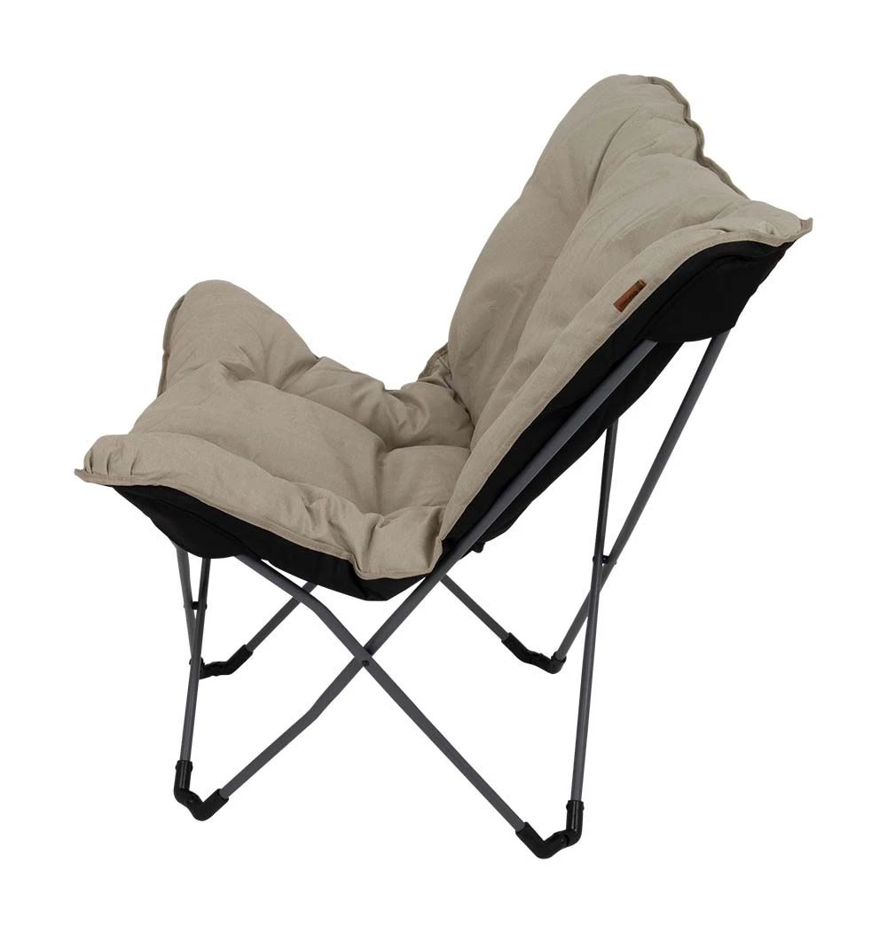 Bo-Camp Urban Outdoor Redbrigde L Vlinderstoel - Beige 6 Bo-Camp Urban Outdoor Redbrigde L Vlinderstoel - Beige - Afbeelding 4