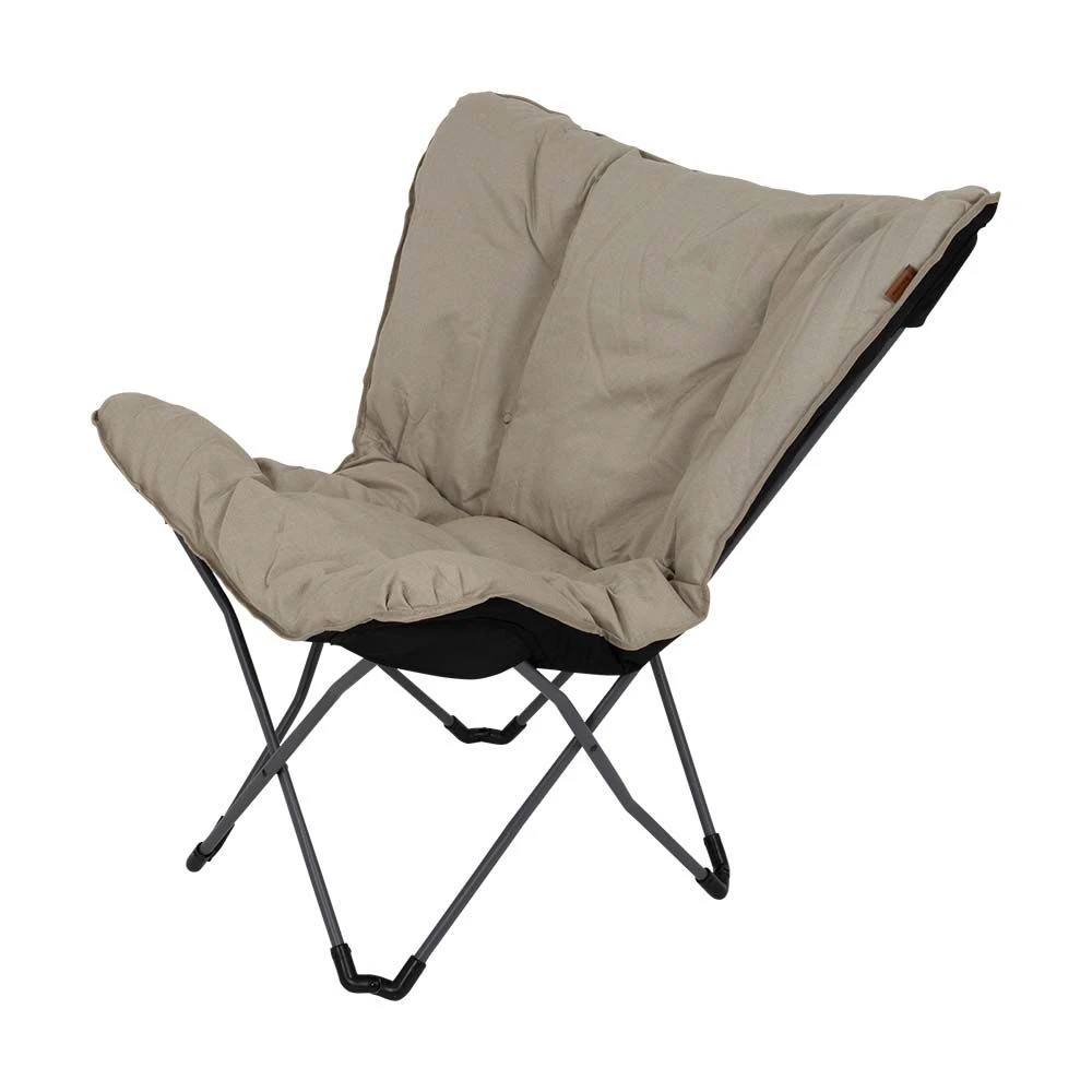 Bo-Camp Urban Outdoor Redbrigde L Vlinderstoel - Beige 5 Bo-Camp Urban Outdoor Redbrigde L Vlinderstoel - Beige - Afbeelding 3
